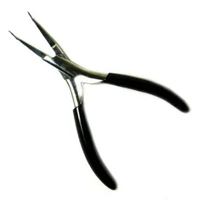 100-014 - PLIERS NEEDLE ANGLED NOSE 5IN SMOOTH JAW