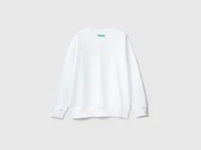 100% cotton pullover sweatshirt