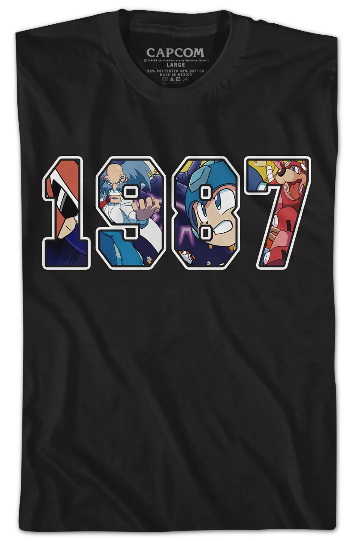 1987 Mega Man T-Shirt