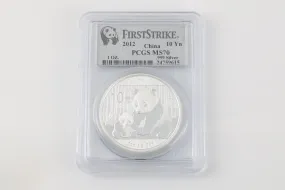 2012 Panda Coin 999 Silver (31.10g.)