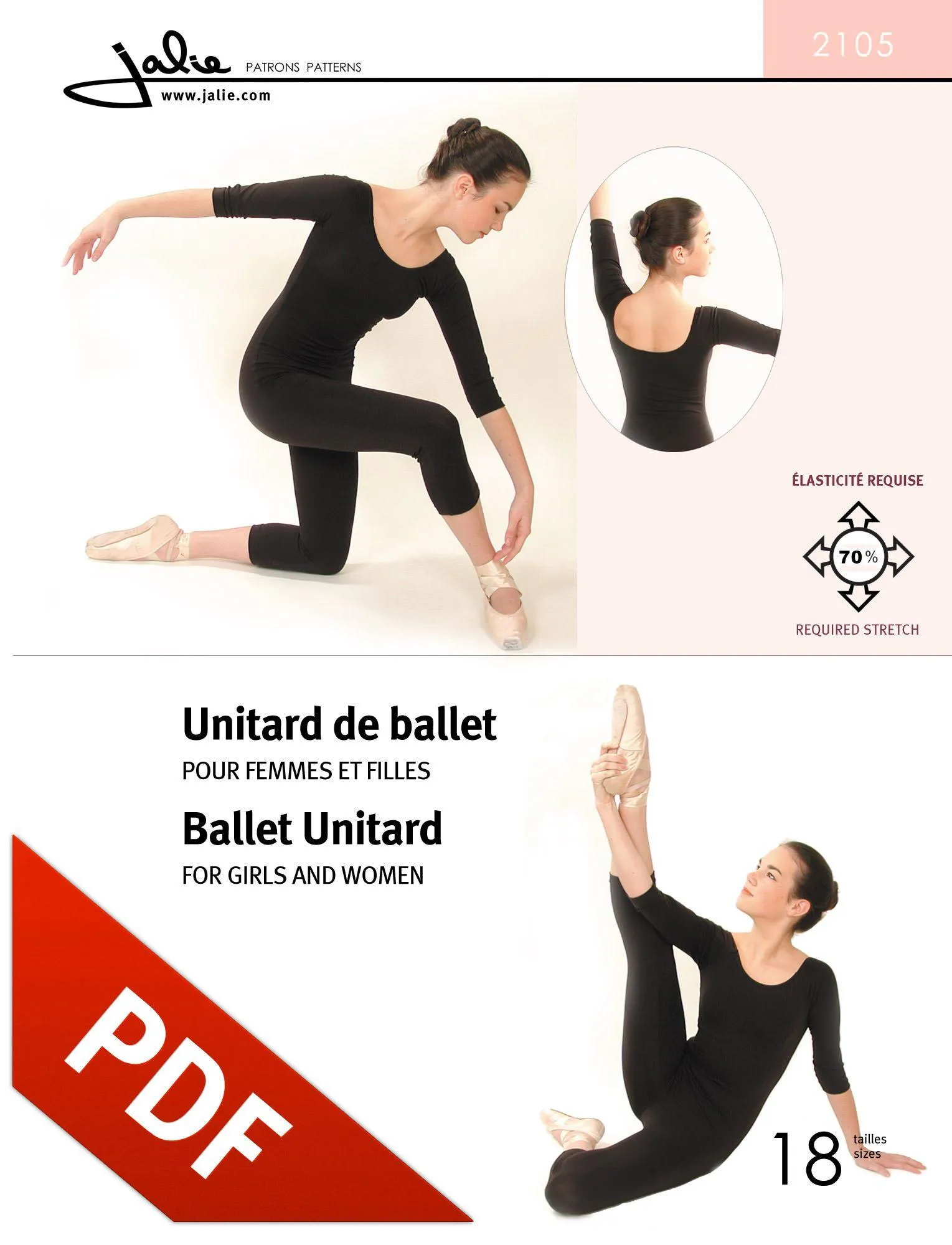 2105 // Ballet Unitard