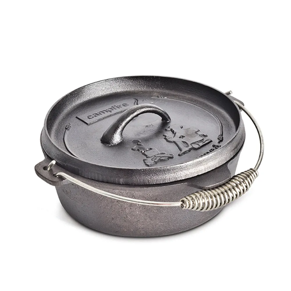 2qt Cast Iron Camp Oven