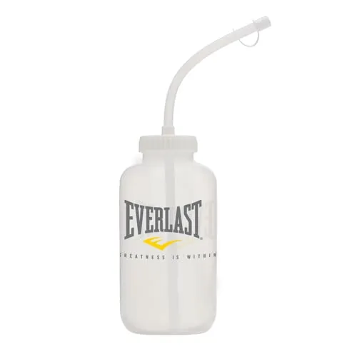 32oz Clear Water Bottle w/ Straw