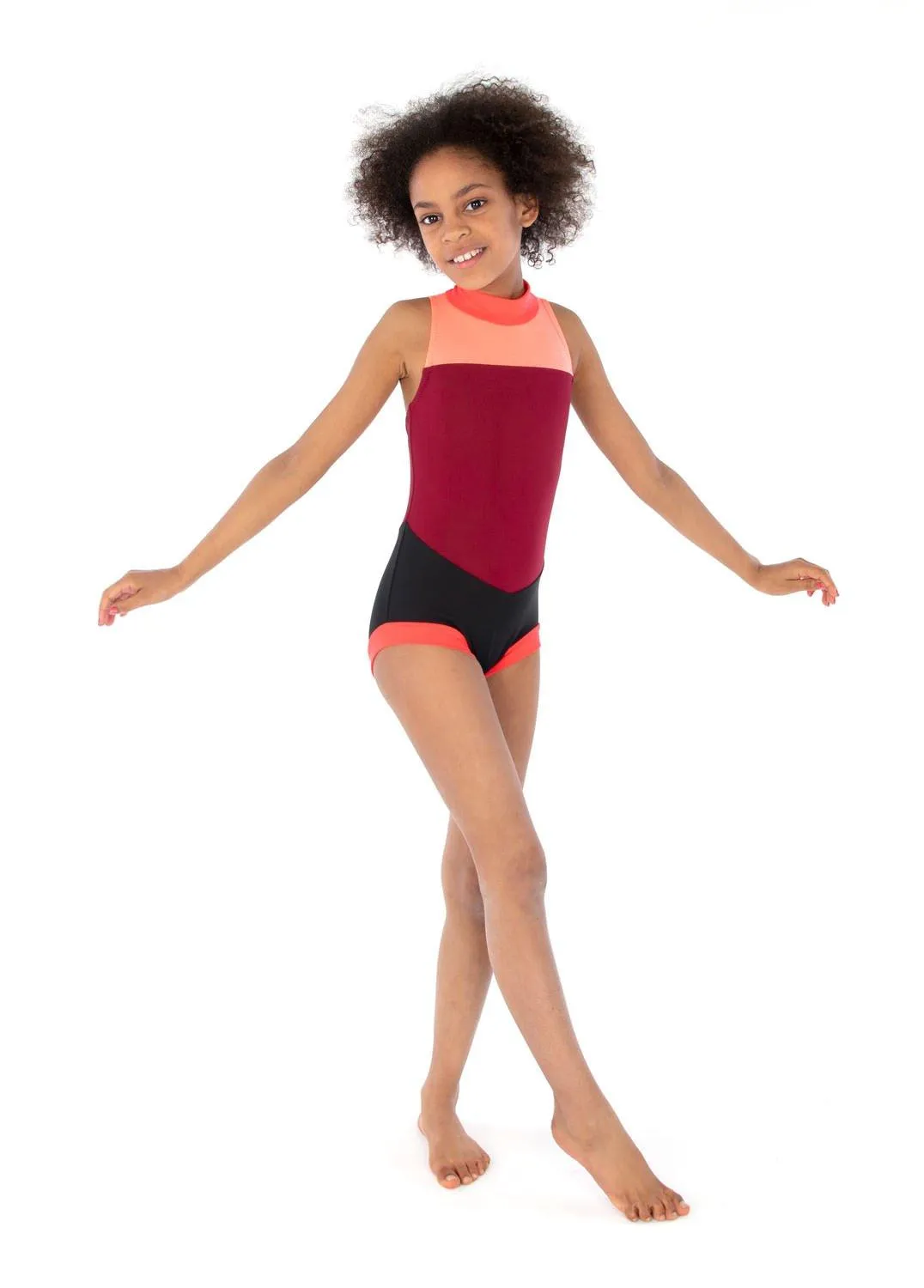 3910 // JADE High Neck Halter Leotards