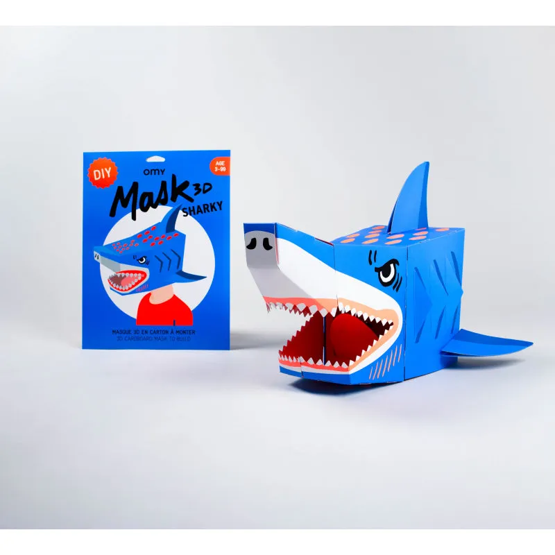 3D Mask - Sharky - Shark