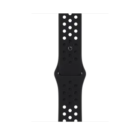 45mm Black/Black Nike Sport Band