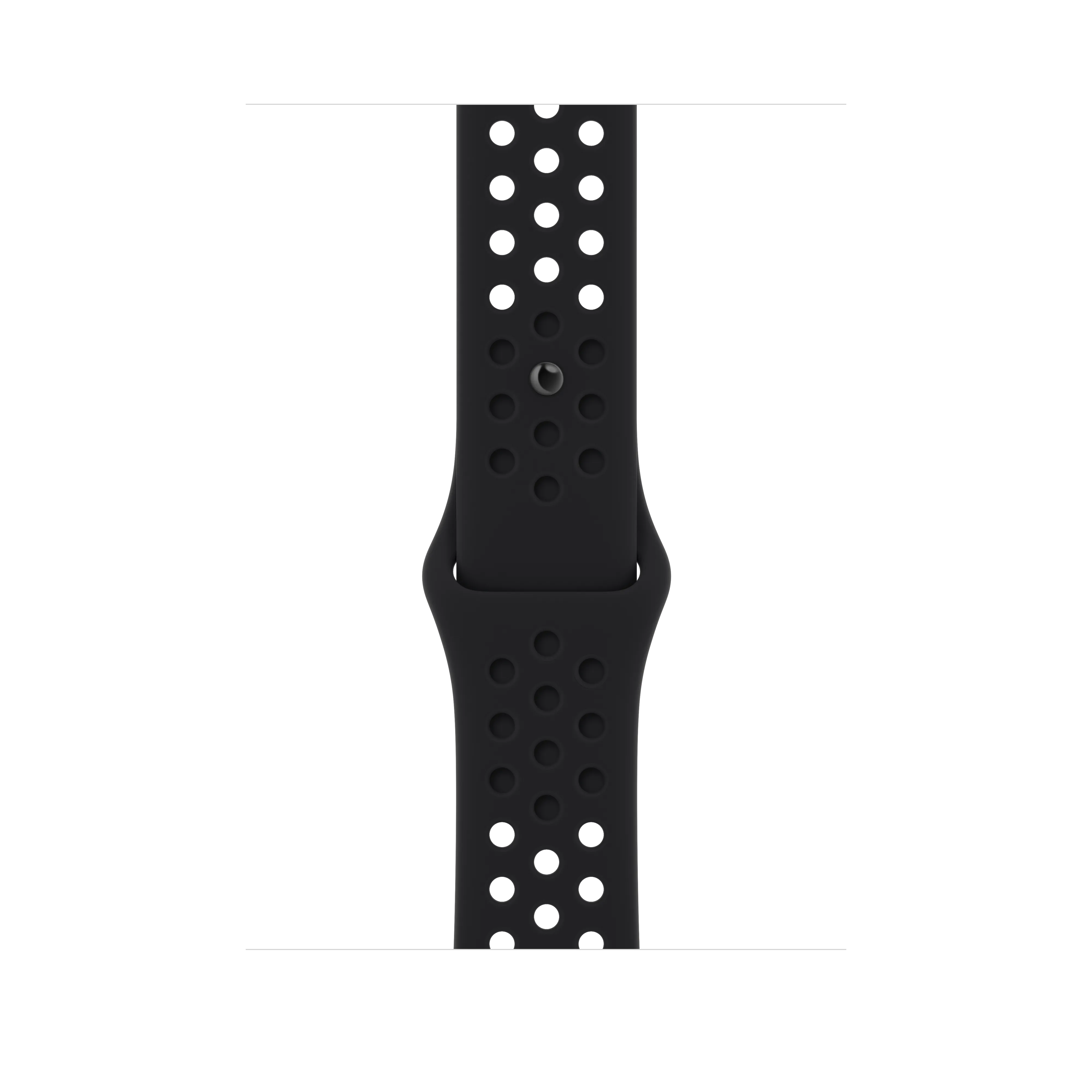 45mm Black/Black Nike Sport Band