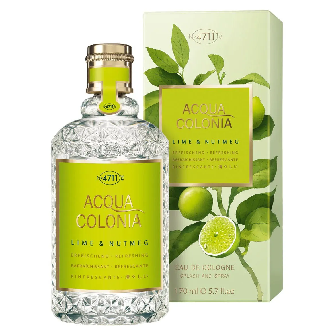 4711 Acqua Colonia Lime & Nutmeg 170ml EDC