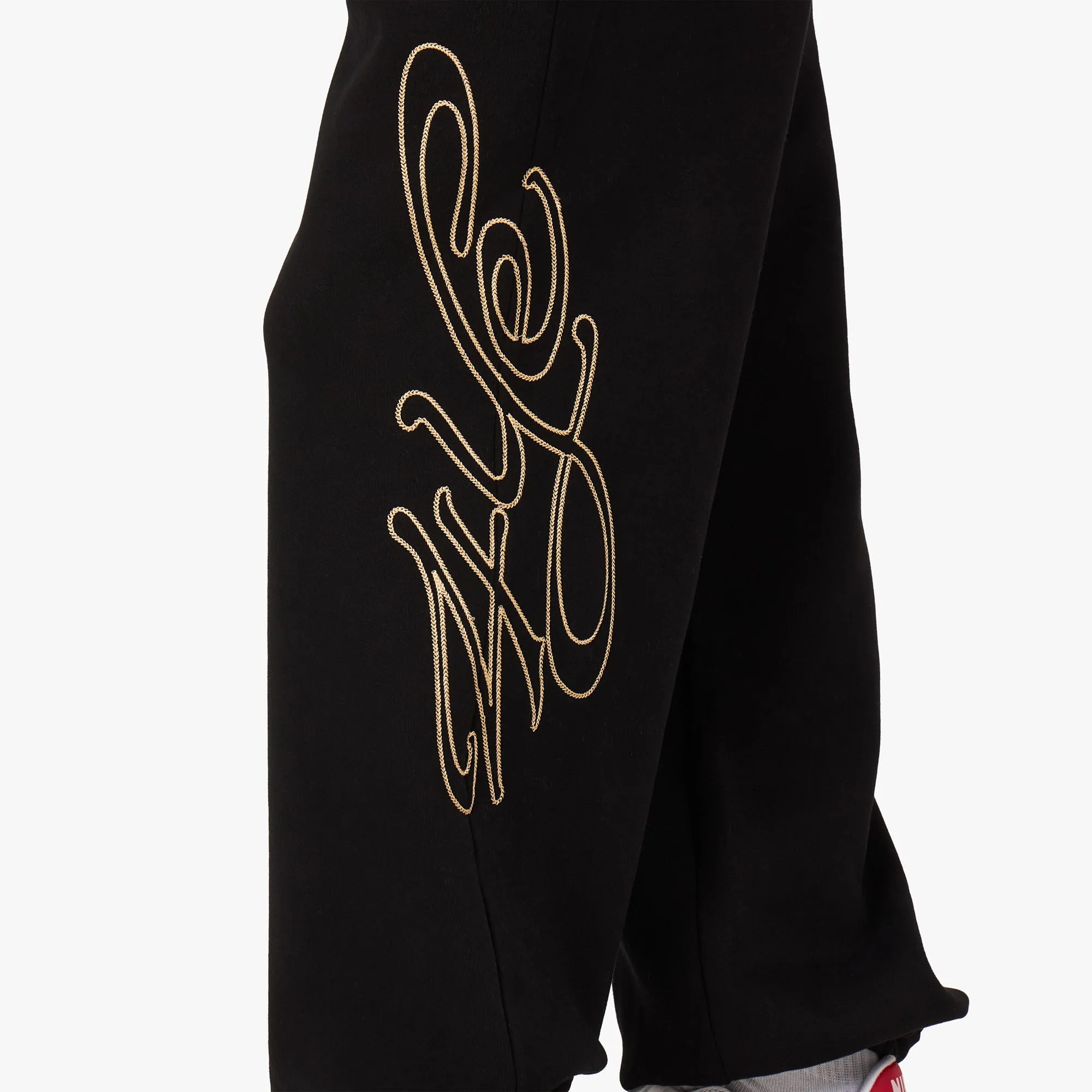 4YE Signature Cuff Pants Black / Gold