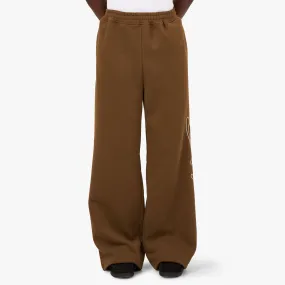 4YE Signature Wide Leg Pants Brown / Beige