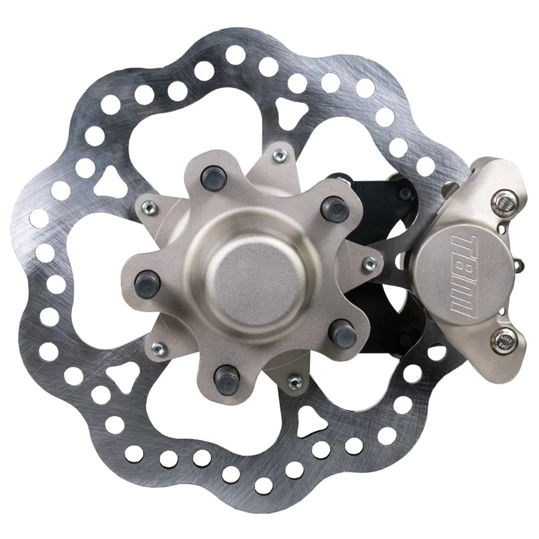 64-69 Buick Special Front Drag Racing Brakes Disc/Drum Spindle (w/ New Aluminum Hub) 001-0233