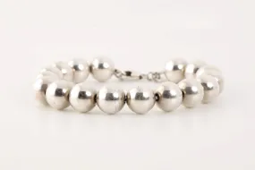 7" Tiffany & Co. 925 Silver Hardwear Ball Bracelet (17.95g.)