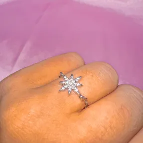 925 Chain Ring Star