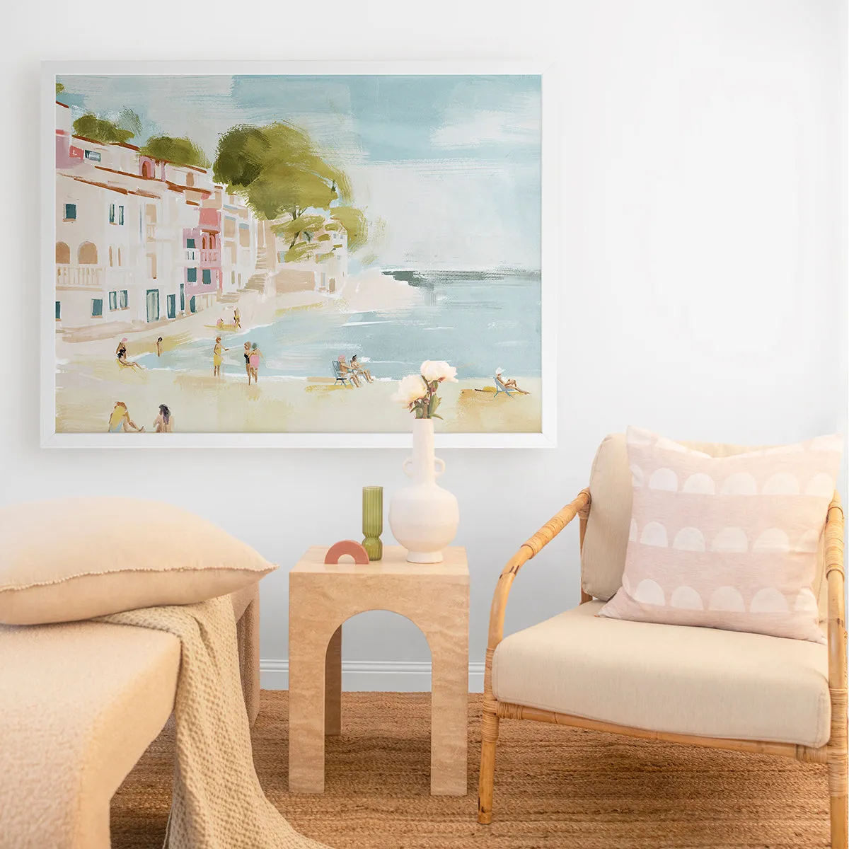 A Weekend In Cassis Landscape Art Print