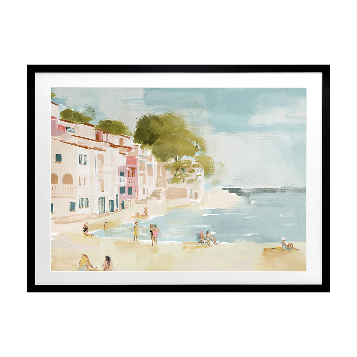 A Weekend In Cassis Landscape Art Print