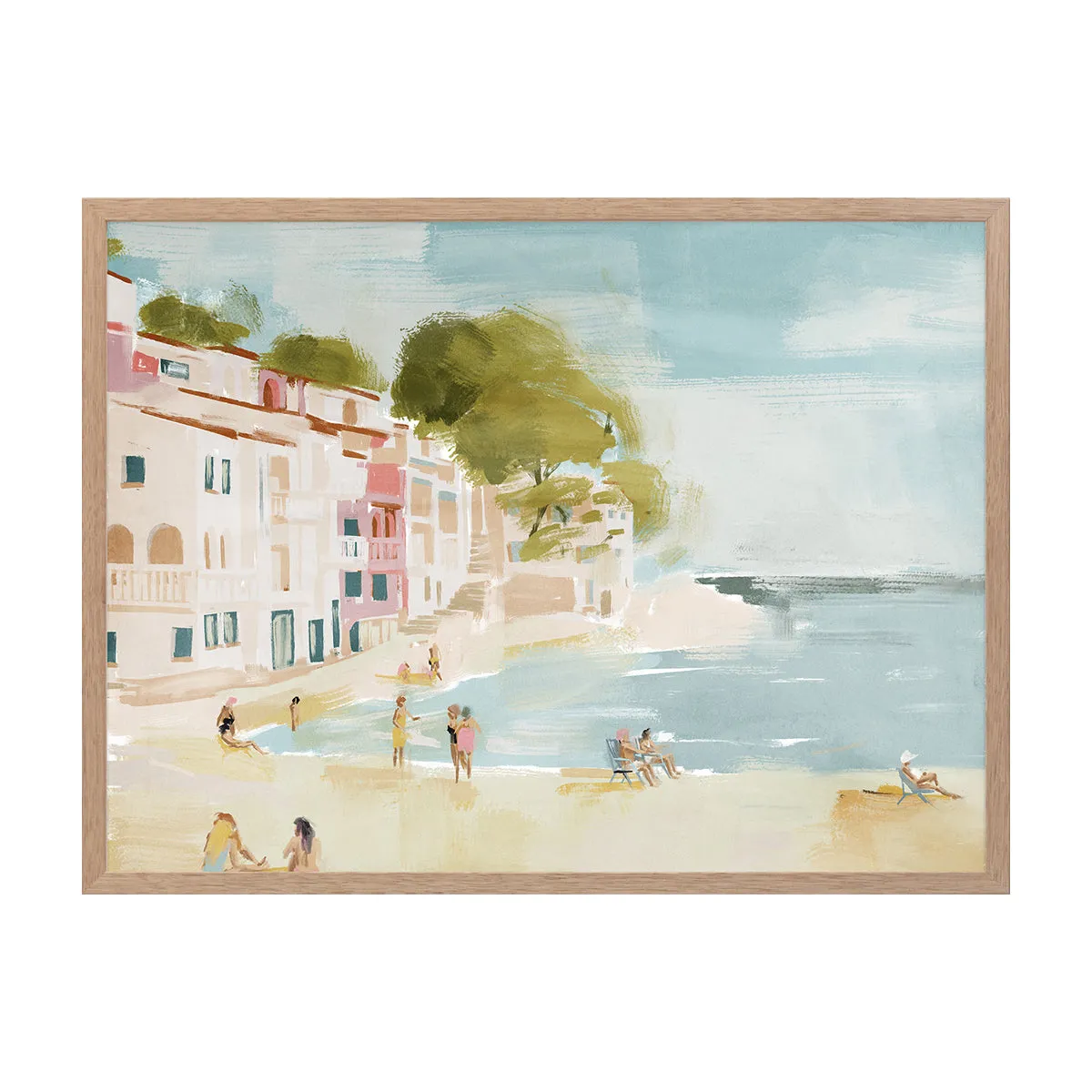 A Weekend In Cassis Landscape Art Print