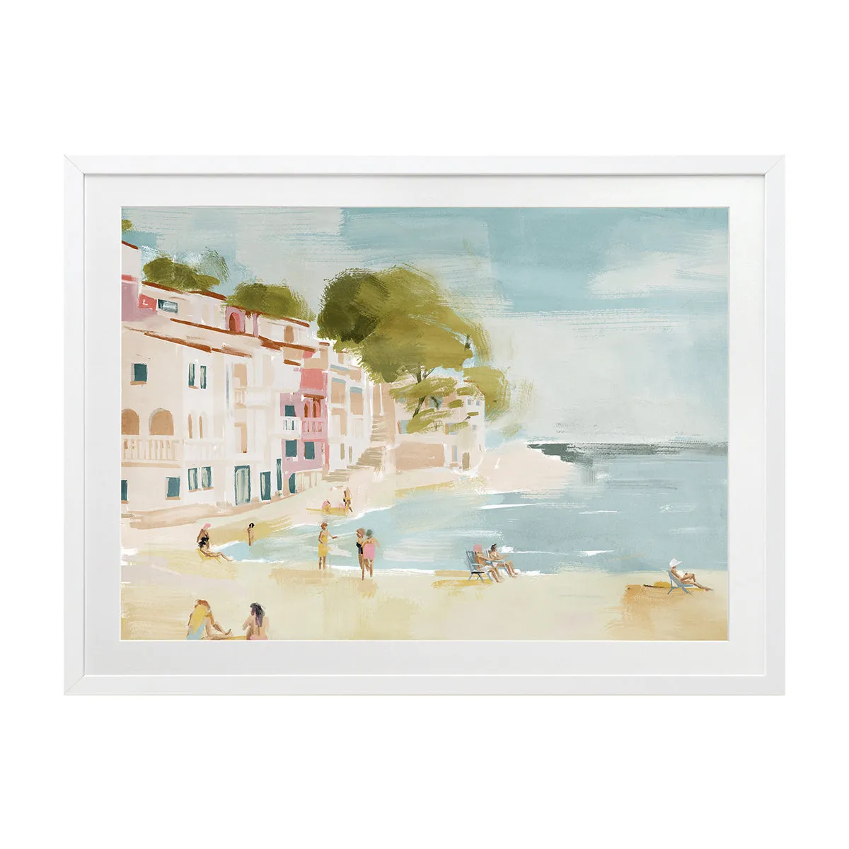 A Weekend In Cassis Landscape Art Print