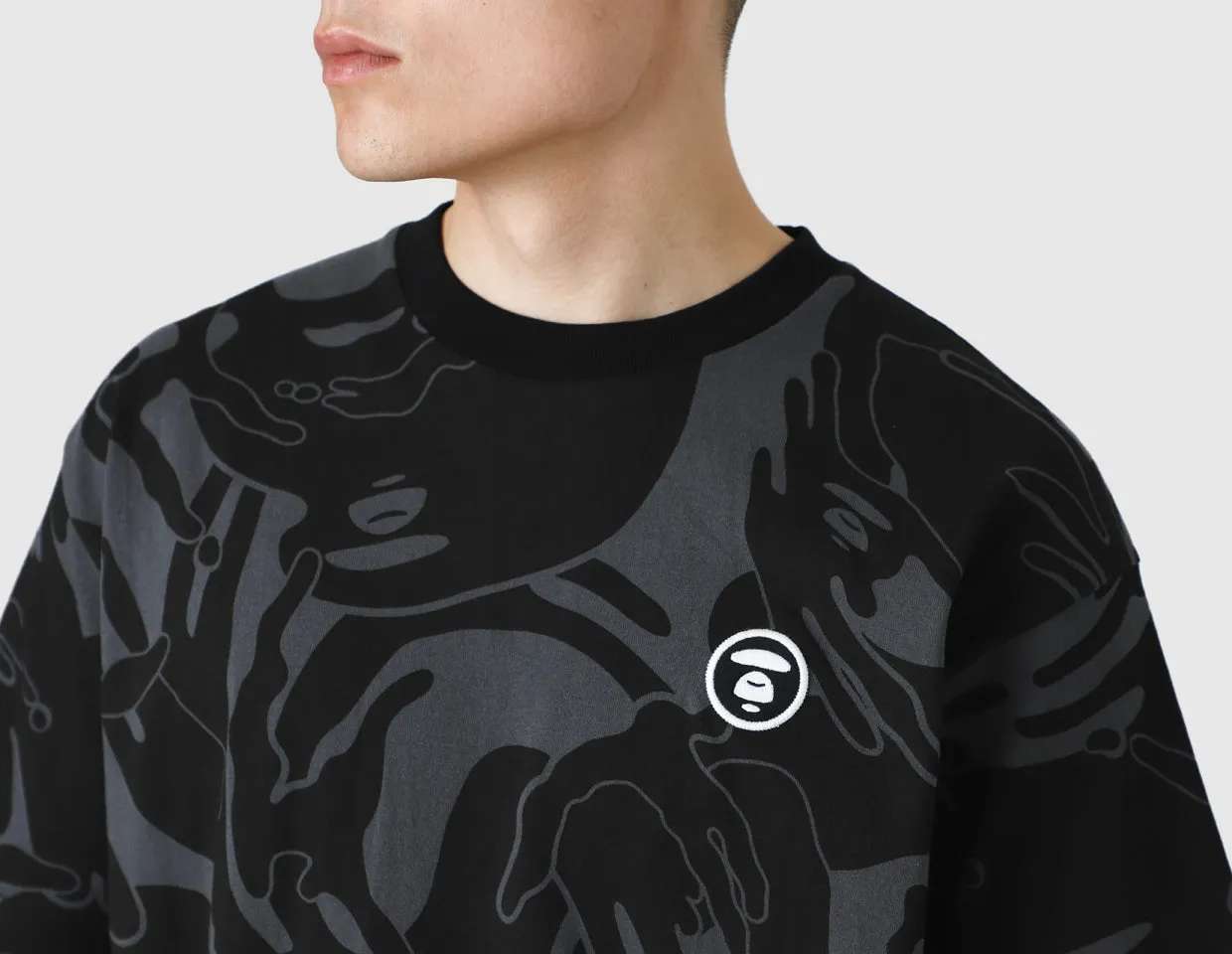 AAPE T-Shirt / Black Camo