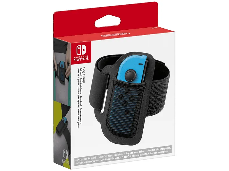 Accesorio Nintendo Switch - Nintendo España 10001376, Cinta de la pierna, Negro