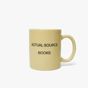 Actual Source Books Mug / Off-White