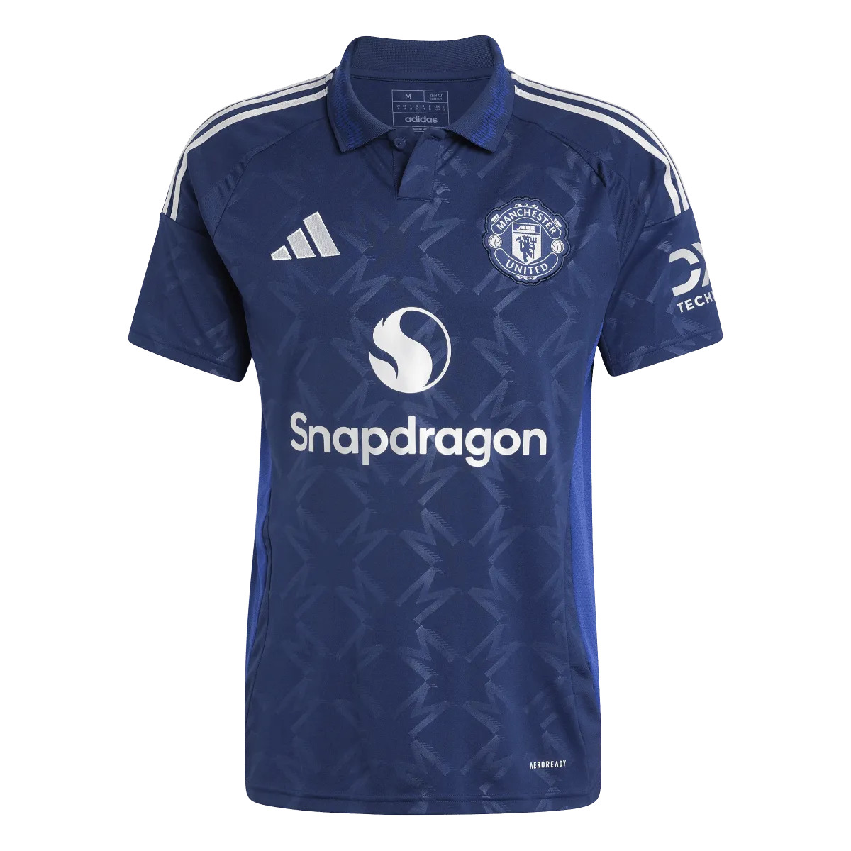 adidas Manchester United FC Official 2024/25 Away Jersey - Adult - Blue