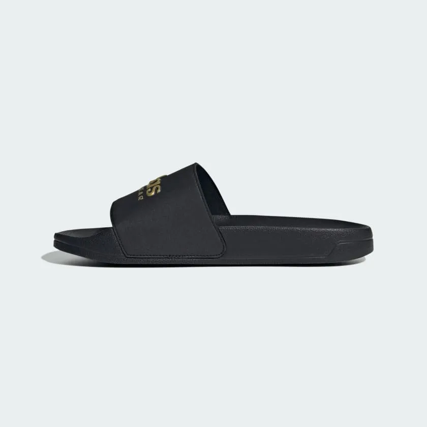 ADIDAS MEN'S ADILETTE SHOWER BLACK/GOLD