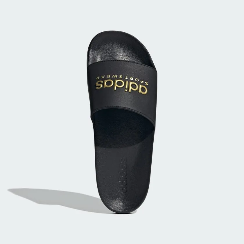 ADIDAS MEN'S ADILETTE SHOWER BLACK/GOLD