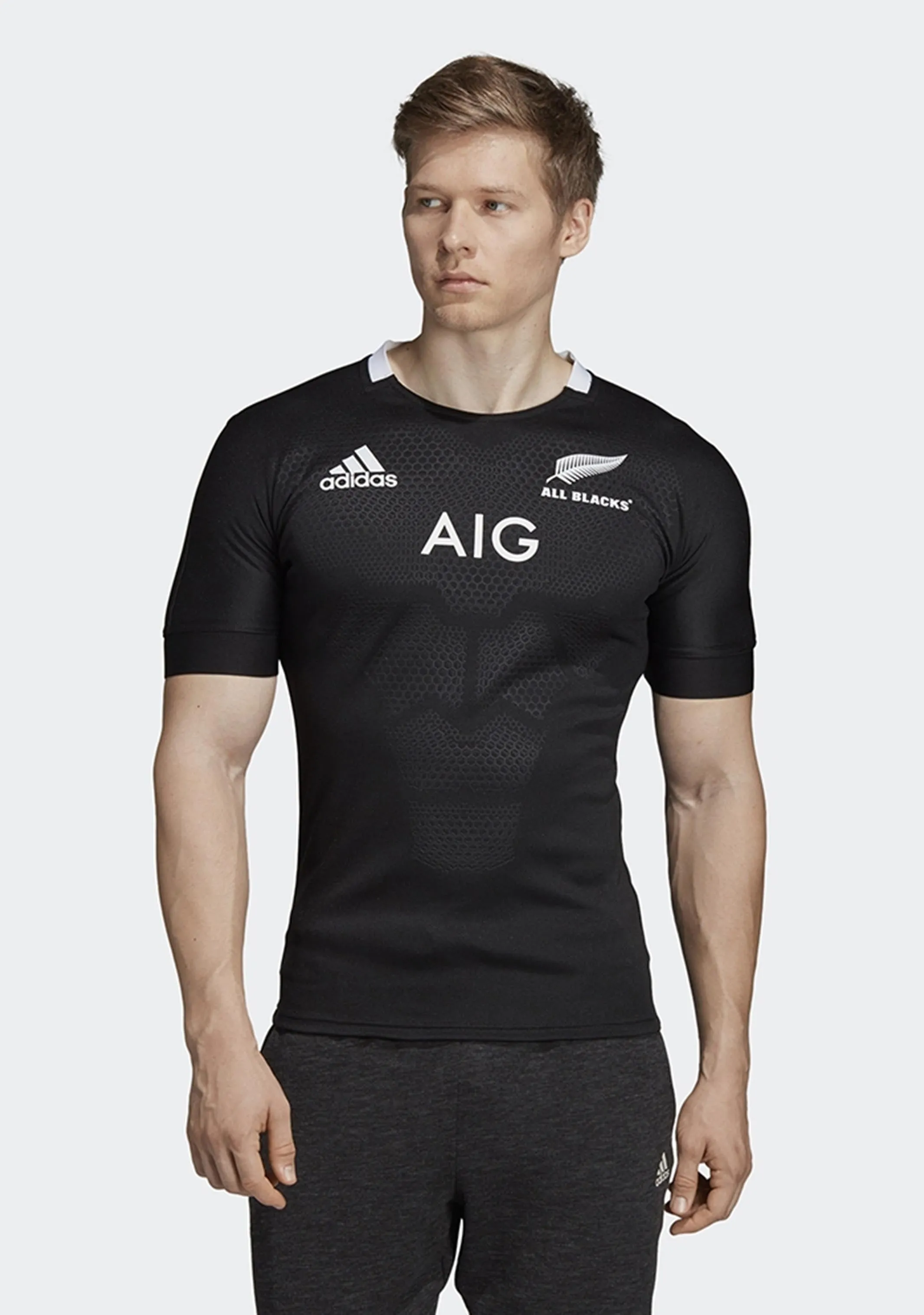 Adidas Mens All Blacks Home Jersey <br> CW3134