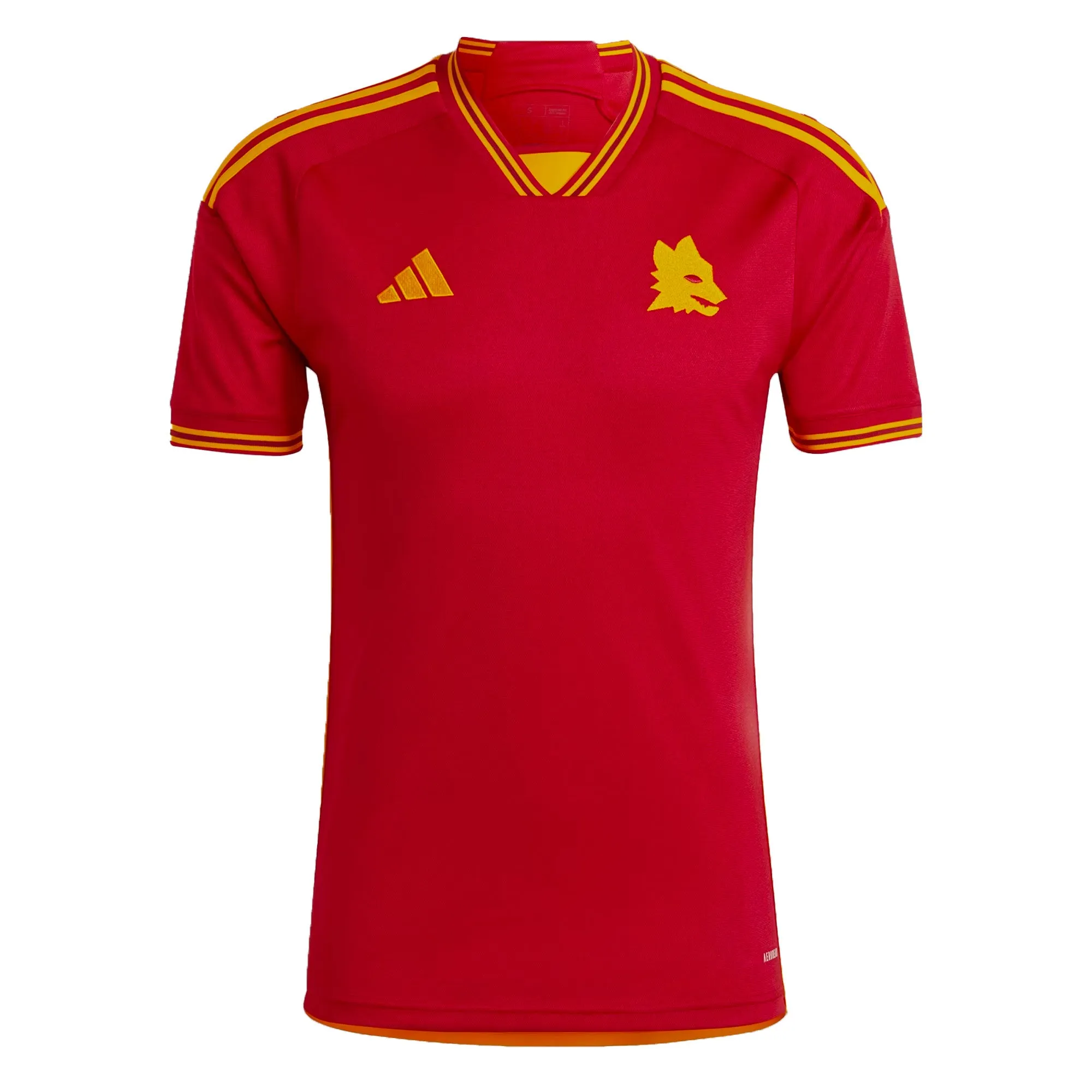 adidas Men's AS Roma 2023/24 Home Jersey Red/Orange