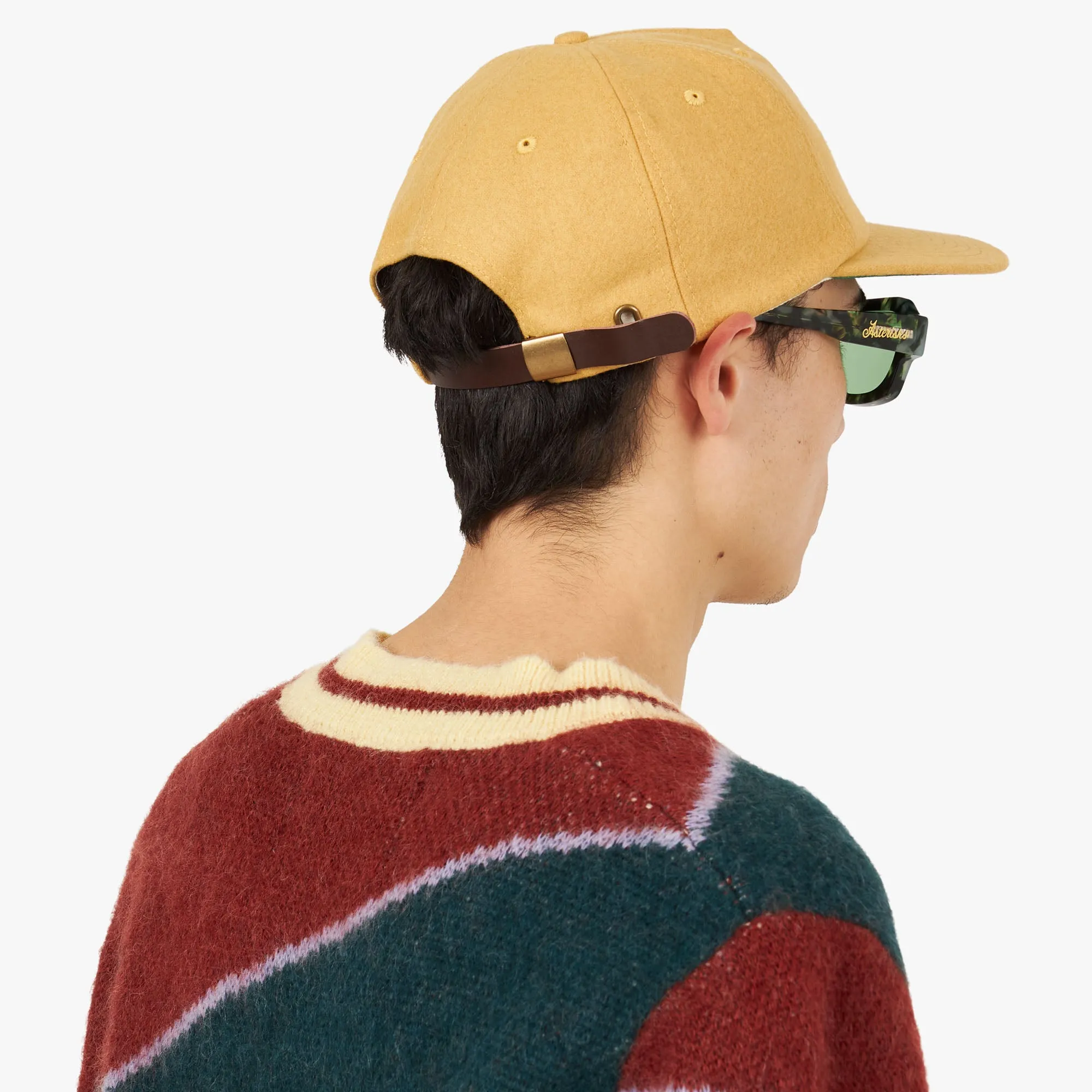 Adidem Asterisks Wool Deconstructed Cap / Mustard