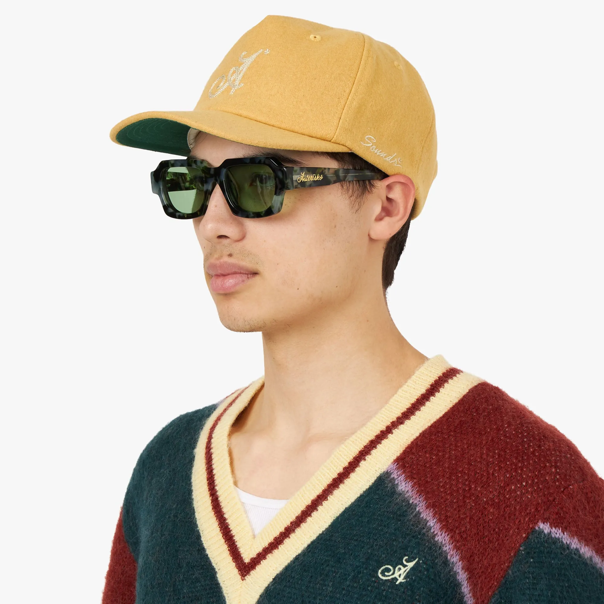 Adidem Asterisks Wool Deconstructed Cap / Mustard