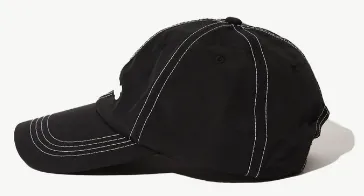 AFENDS - VINYL- 6 PANEL CAP - BLACK