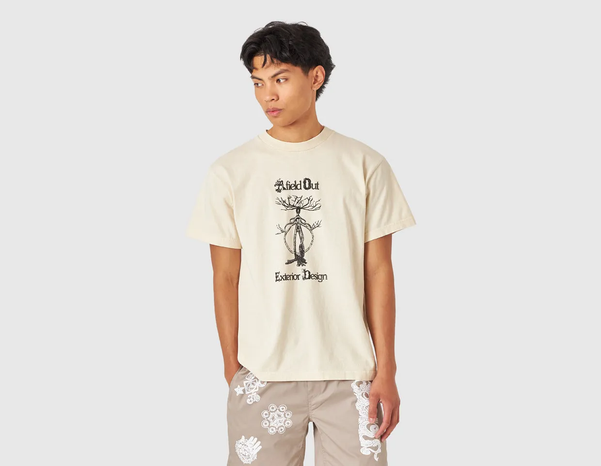 Afield Out Exterior T-shirt / Bone