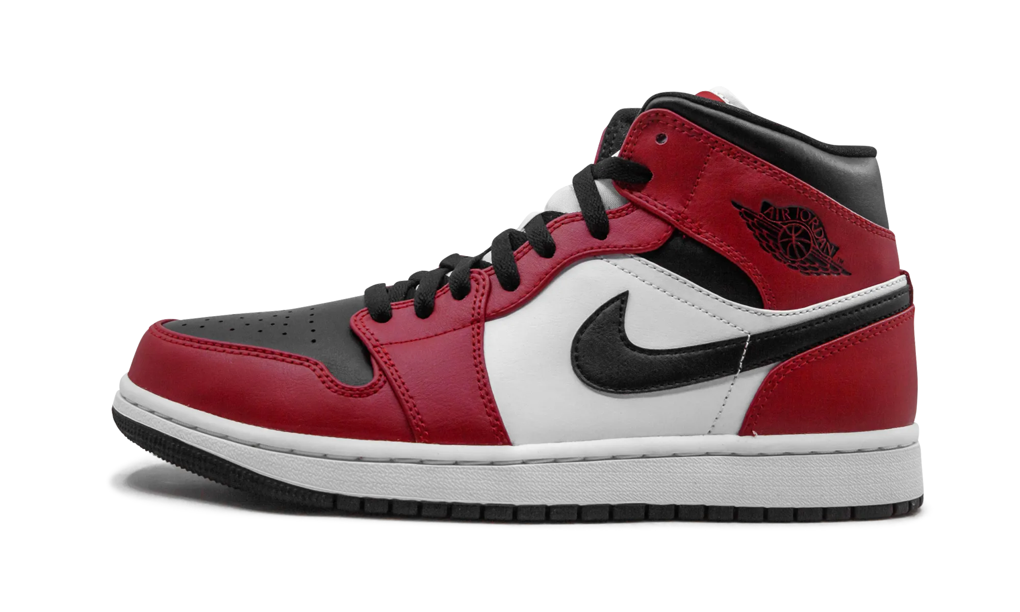 Air Jordan 1 Mid Chicago - Black Toe