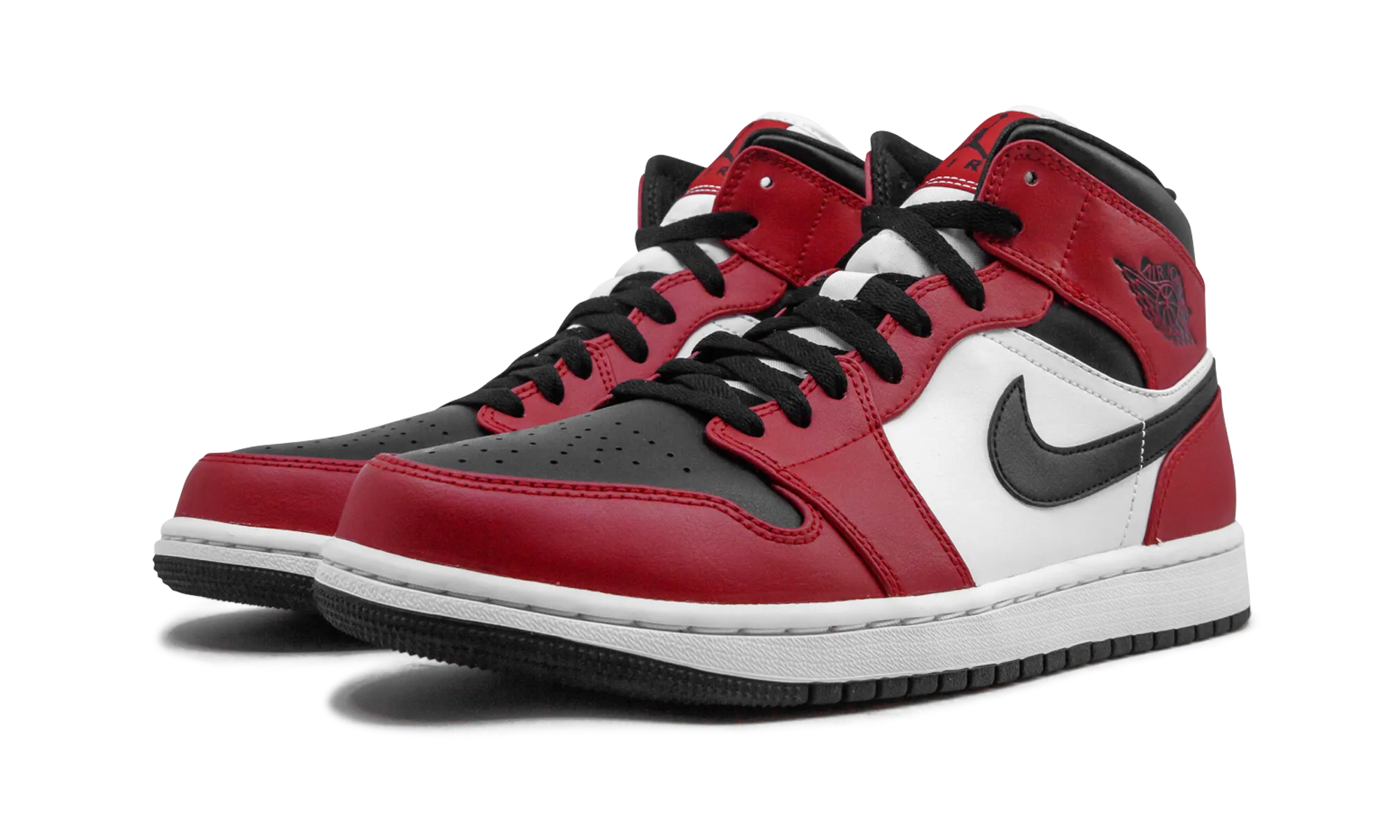 Air Jordan 1 Mid Chicago - Black Toe