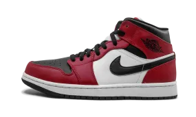 Air Jordan 1 Mid Chicago - Black Toe