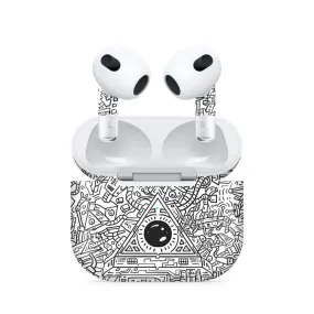 Airpods 3 Robotic Doodle Skin