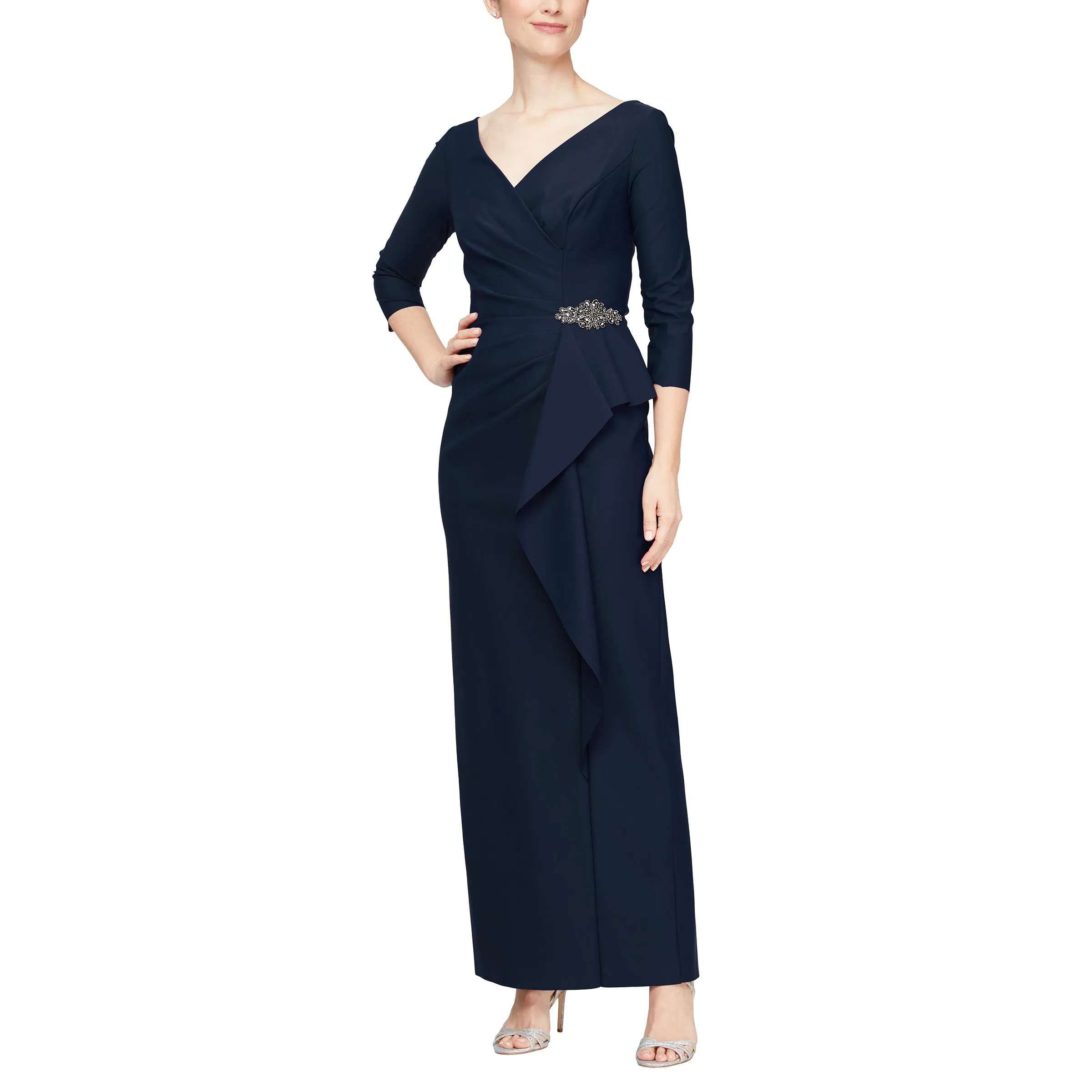 Alex Evenings 8134289 Long Formal Dress