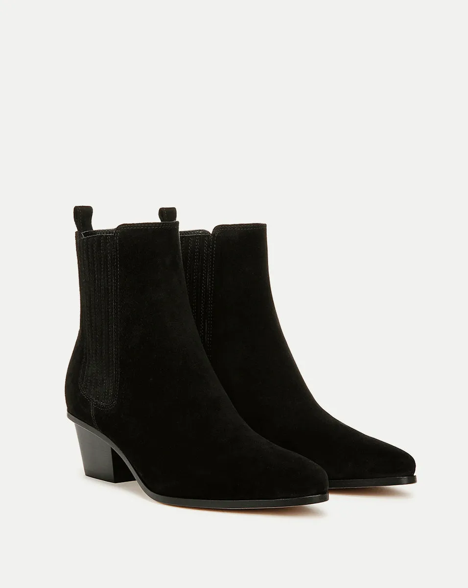 Alina Suede Bootie