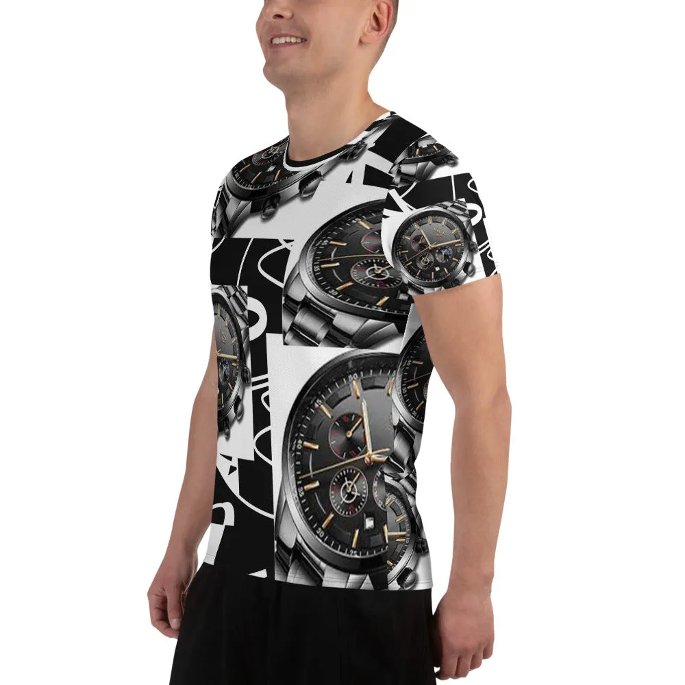 All-Over Print Men's Athletic T-shirt