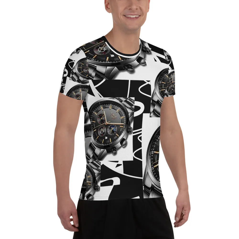 All-Over Print Men's Athletic T-shirt