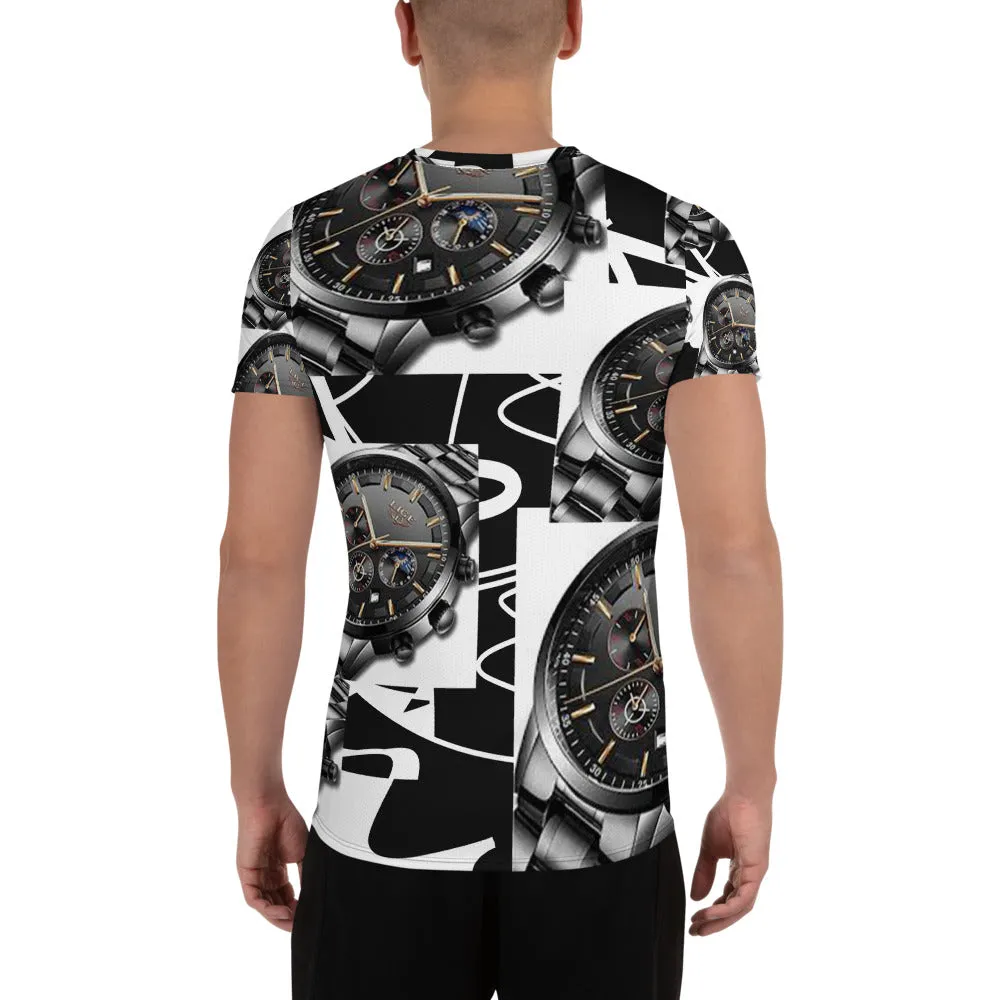 All-Over Print Men's Athletic T-shirt