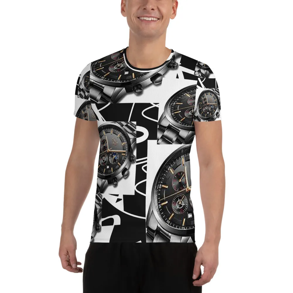 All-Over Print Men's Athletic T-shirt