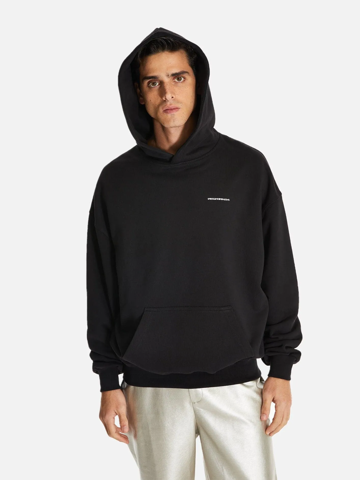 Amagi No62 Sırt Baskılı Oversize Kapüşonlu Sweatshirt