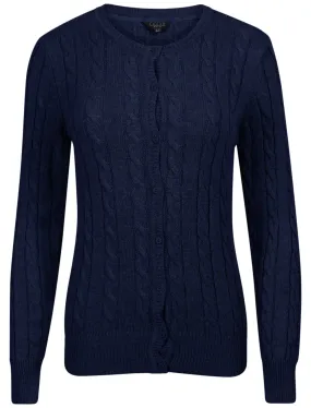 Amara Reya Andree navy cardigan