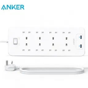 Anker PowerExtend 342 USB Power Strip 8 in 1 -White