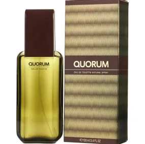 Antonio Puig Quorum Eau De Toilette Spray For Men 3.4 oz