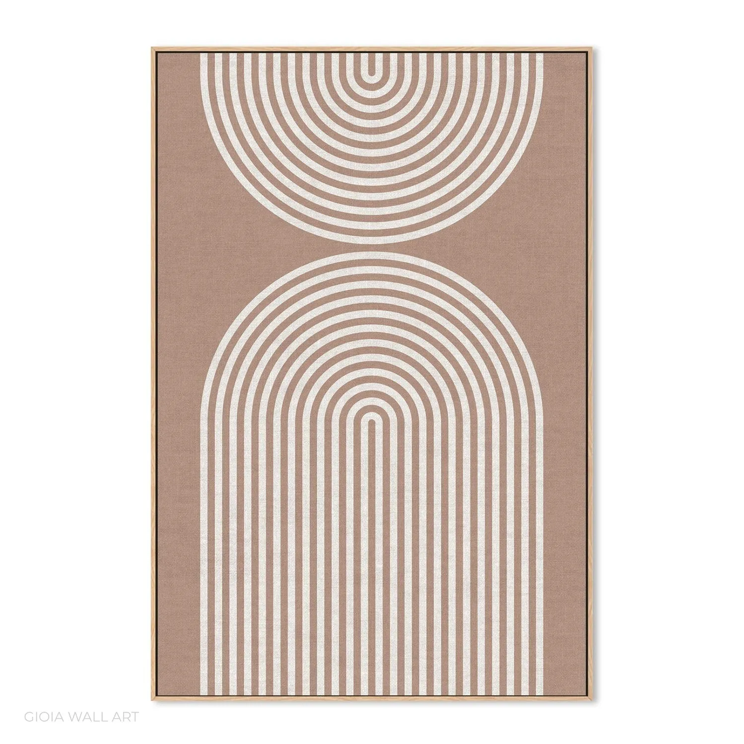 Arch Abstract Beige Style A , By Dear Musketeer Studio