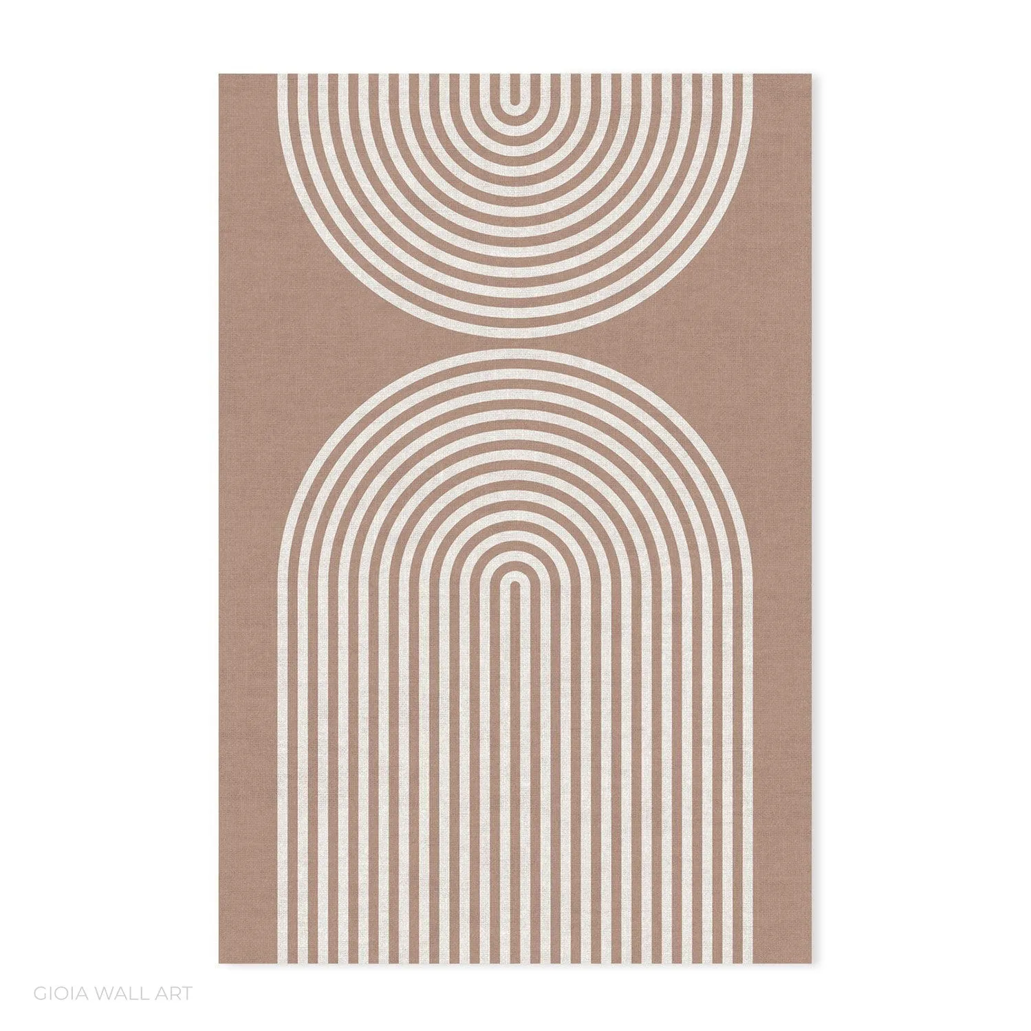 Arch Abstract Beige Style A , By Dear Musketeer Studio