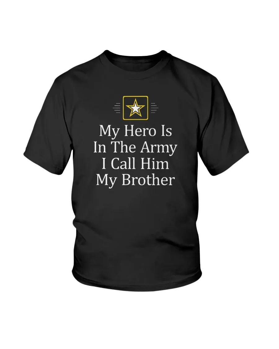 Army Siblings My Hero Is In T-shirts